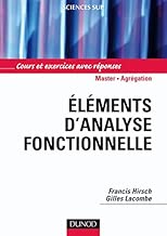 Download Éléments d'analyse fonctionnelle - Cours et exercices NP PDF