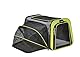 HUNTER SYDNEY Tragetasche für Hunde und Katzen, 45 x 28 x 28 cm, hellgrün/grau