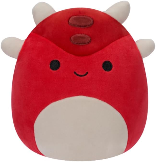 Squishmallows Sergio The Ankylosaurus Add Team 7.5 Inch Soft Plush Toy - Official Kellytoy