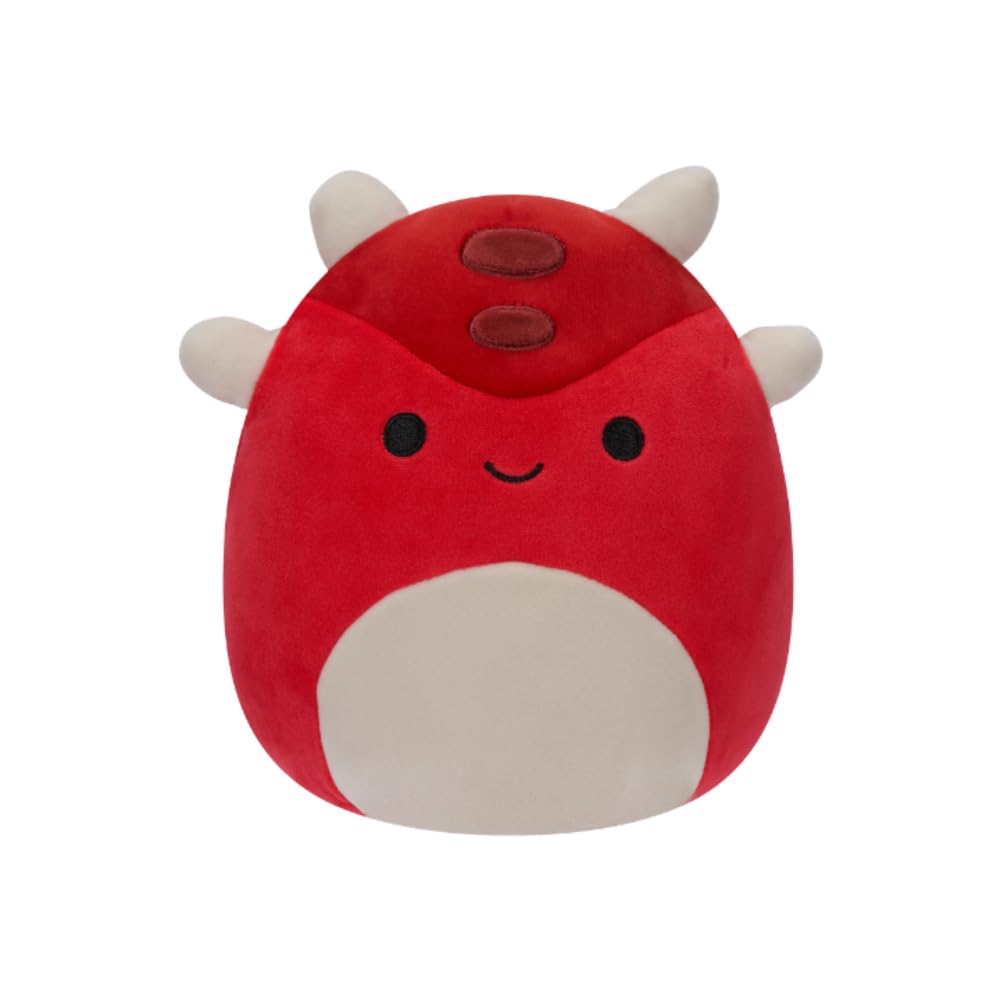 Squishmallows Sergio The Ankylosaurus Add Team 7.5 Inch Soft Plush Toy - Official Kellytoy