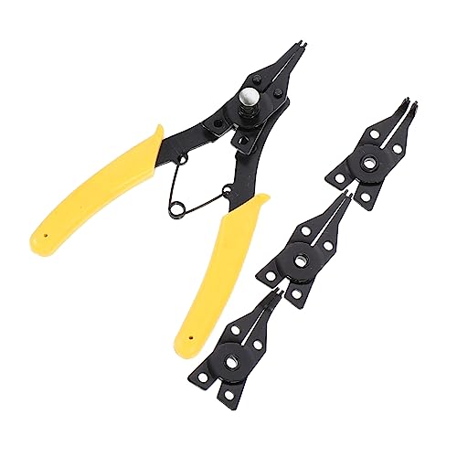 Tofficu Alicates Para Anillos De Retención Herramienta Para Instalar y Ajustar Para Uso Sencillo