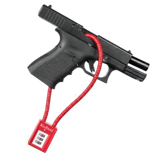 Image of RioRand 15 Inch Combination Gun Cable Lock