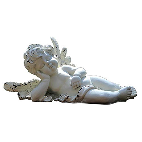 Estatua de Cupido XJBTBA, ángel decorativo de exterior para jardín y terrazas de villas