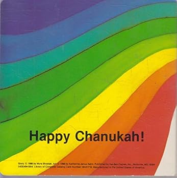 Hardcover Rainbow Candles: A Chanukah Counting Book