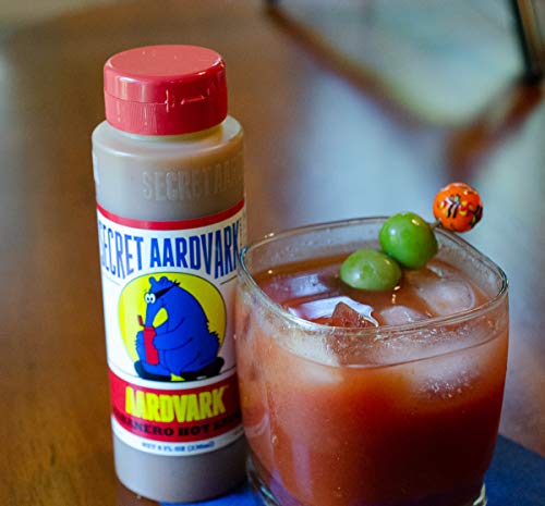 Secret Aardvark Habanero Hot Sauce | Made with Habanero Peppers & Roasted Tomatoes | Non-GMO, Low Sugar, Low Carb | Awesome Hot Sauce & Marinade 8 oz (6 pack) - Thumbnail 3