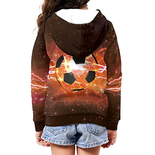 Image of Biyejit Kids Novelty 3D Graphic Printed Hooded Sweatshirt