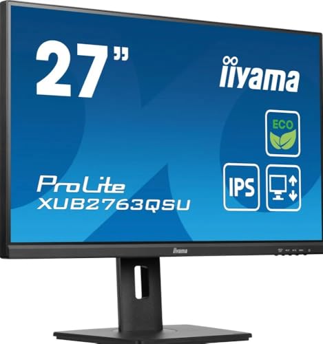 iiyama 27 LED ProLite XUB2763QSU B1 - vue 8