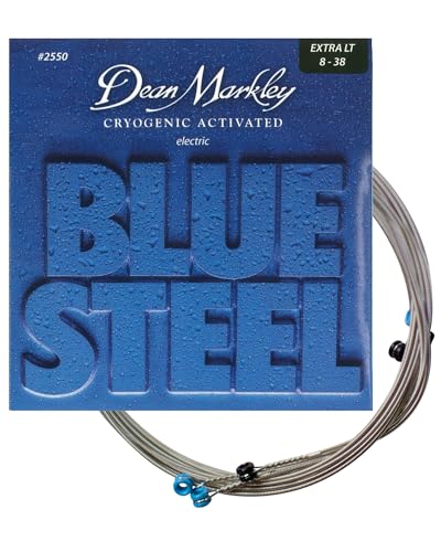 Dean Markley fB[}[N[ GLM^[ u[XeB[ jbP Blue Steel Electric 2550 Extra Light .008-.038