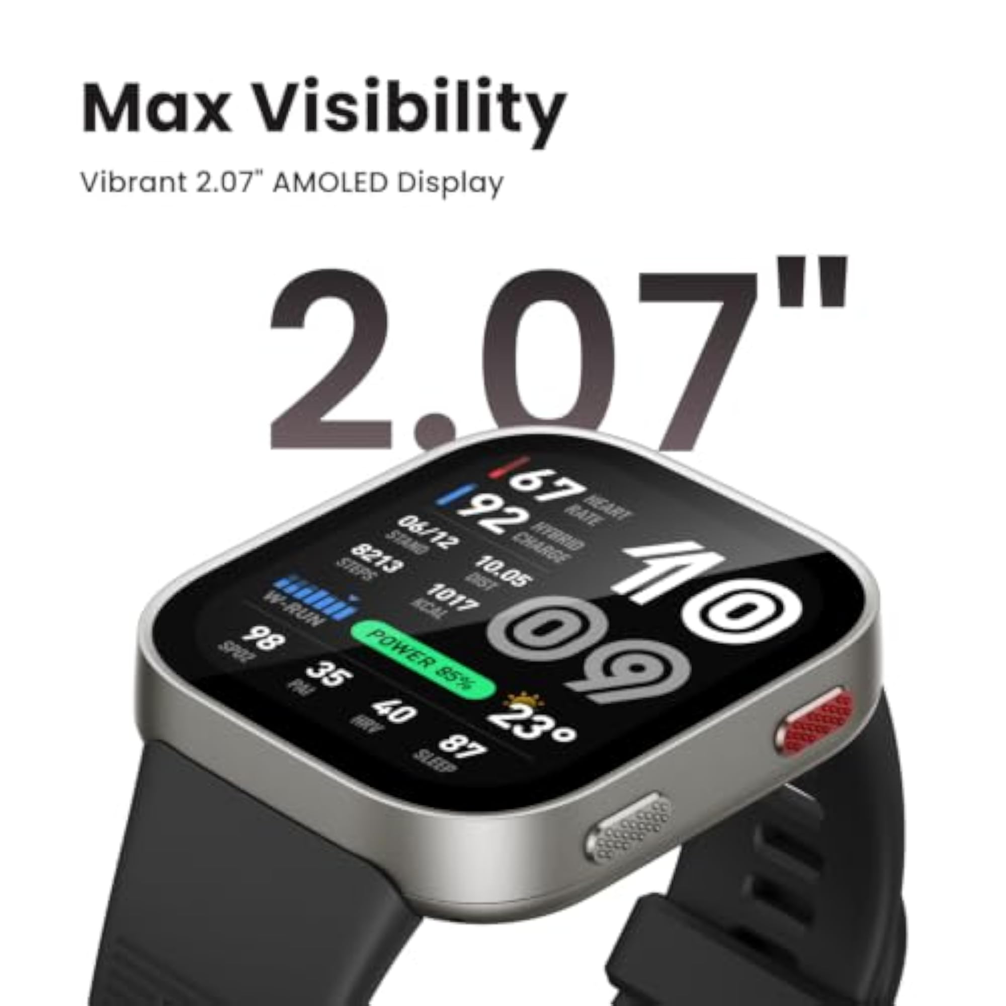 Bip Max Smartwatch with AMOLED Display