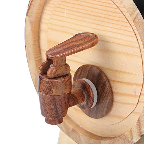 Weinfass Holzfass 1 5L Haushalt Natürliches Weinfass Log Farbe Weinfass Holz (1 5L Natürlich)