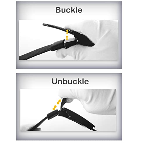 Mens Belt Black Canvas Tactical Work Golf Belts for Men Big and Tall4