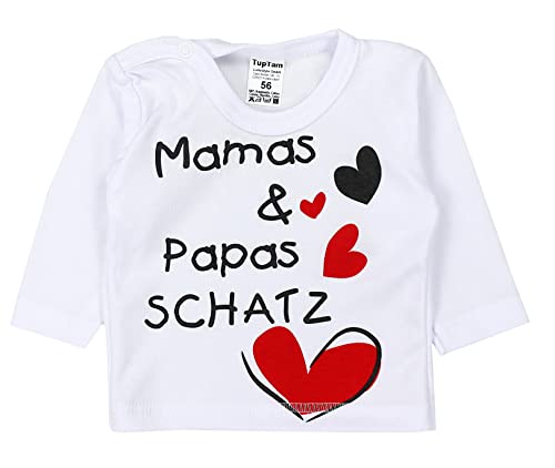 TupTam Babyshirt met Lange Mouwen Slogan Opdruk Set van 3 - Image 5