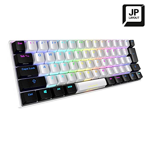 Teclado Gaming SKILLER SGK50 S4 White USB-C 60% miniatura 3
