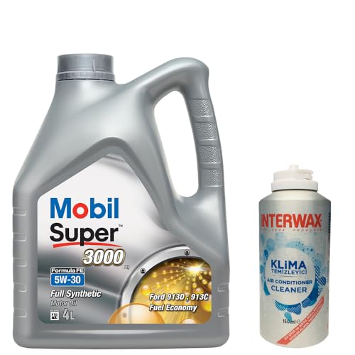Super 3000 X1 Formula FE 5W30 Motor Yağı 4 L + 03047 İnterwax Klima Temizleyici