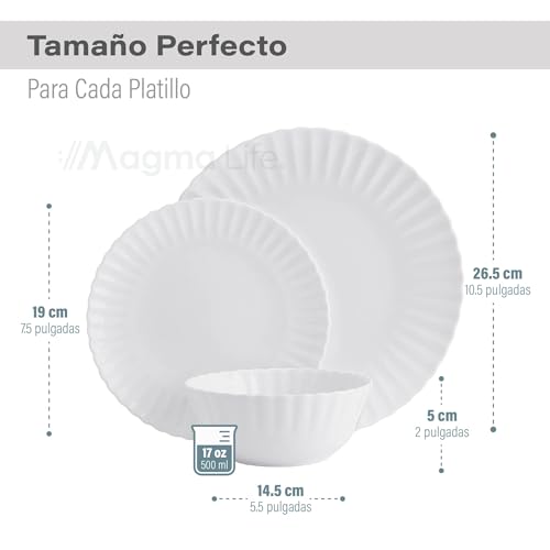 La mejor comparación de Vajilla de vidrio - 5 favoritos. 8 Imagen adicional