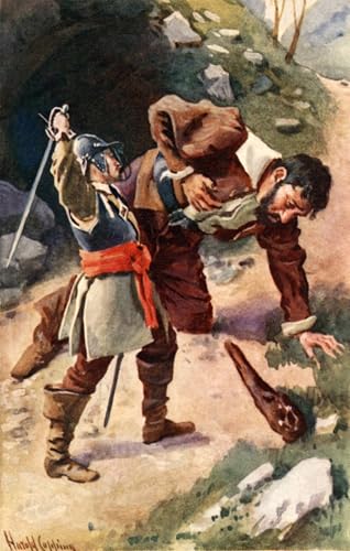 Affiche Mort de Maul Harold Copping poster décoration murale salon bureau toile 60x90cm