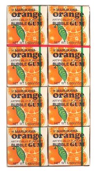 Marukawa - Eight Pack Orange Bubble Gum