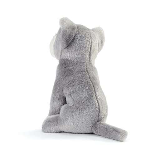 Demdaco 5004730382 Pittie Mix Rescue Breed Dog Grey 10 Inch Plush Fabric Stuffed Figure Toy thumb #2