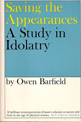 Saving the Appearances: a Study in Idolatry