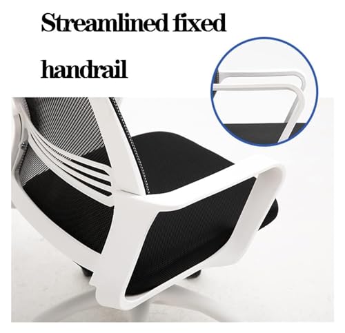 Chaise de bureau ergonomique à dossier en maille et support lombaire