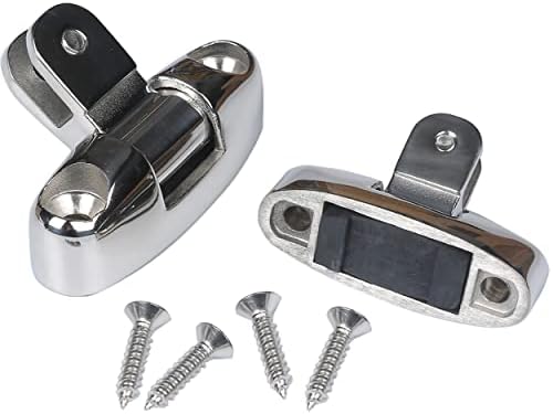 Deck Hinge Swivel Mount Stainless,Bimini Side Mount Quick Release 2pcs