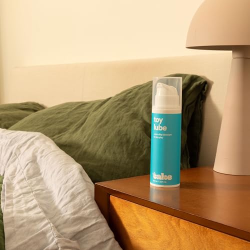 Image of Hello Cake Toy Lube, Water-Based Personal Lubricant, 8 fl oz | Adult Toy Friendly, Thick Non-Drip Jelly Water-Based Personal Lube for Men, Women, and Couples with Premium Airless Pump
