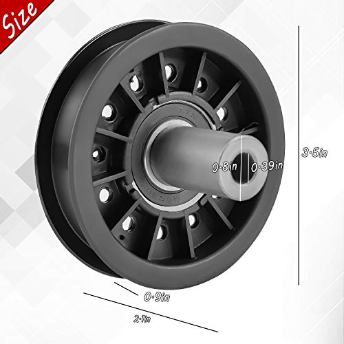 12644 Idler Pulley by Primeswift Compatible with AYP/Craftsman/Husqvarna/Poulan 179114,532179114