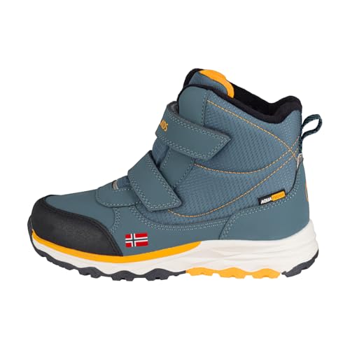 Trollkids Kids Hafjell Winter Boots 30, steel blue