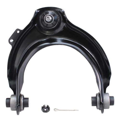Image of Detroit Axle - 4pc Front End Suspension Kit for 2003-2007 Honda Accord, 2004-2008 TSX, 2 Upper Control Arms w /Ball Joints 2 Stabilizer Sway Bar Links 2005 2006 Replacement