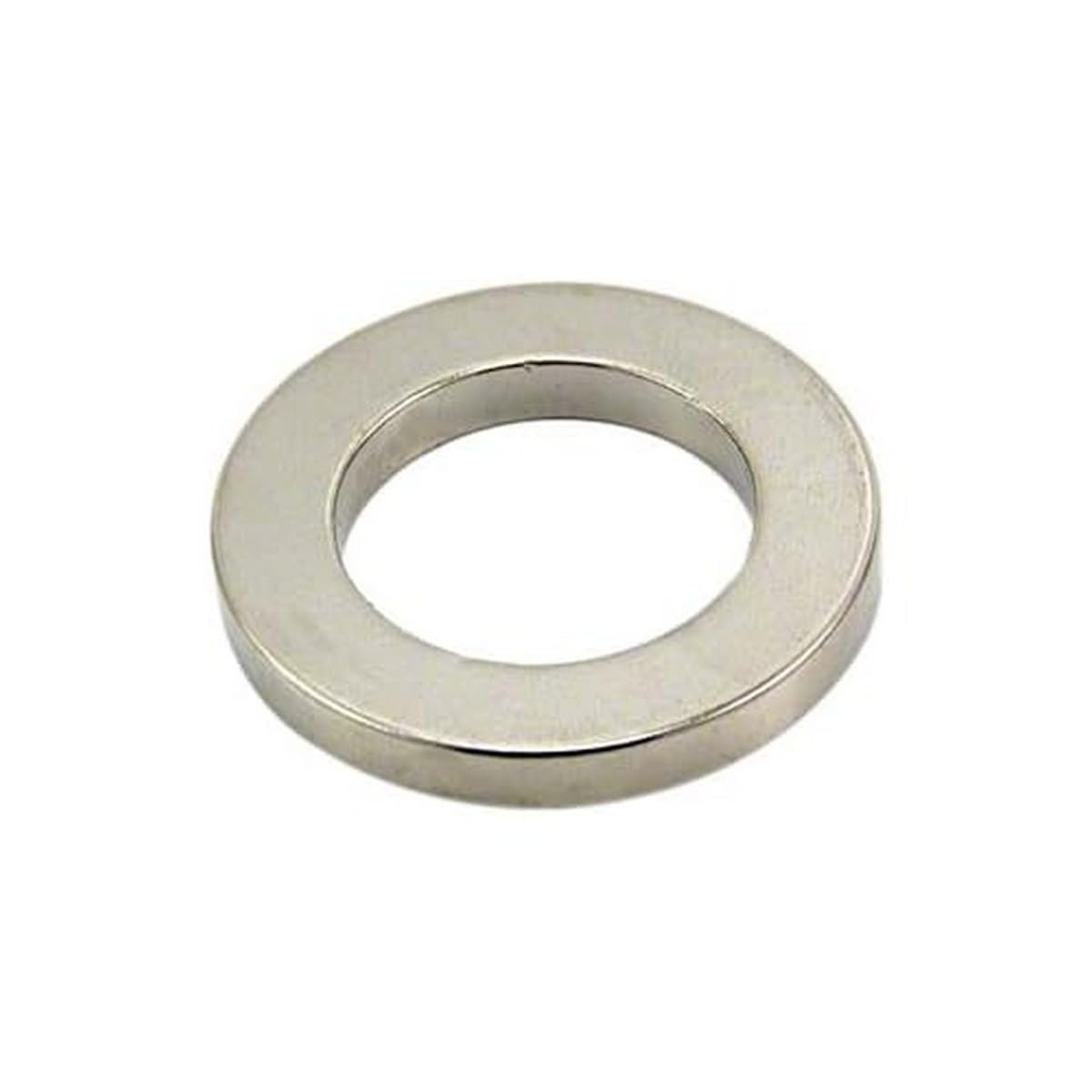 FIRST4MAGNETS Neodymium Magnet for Engineering, Manufacturing and Technology Applications, 40 mm O.D. x 25 mm I.D. x 5 mm Thick, 20 kg Pull