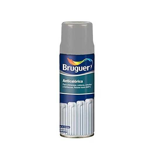 Bruguer Pintura Anticalórica 5197995 Spray Plateado 400 ml