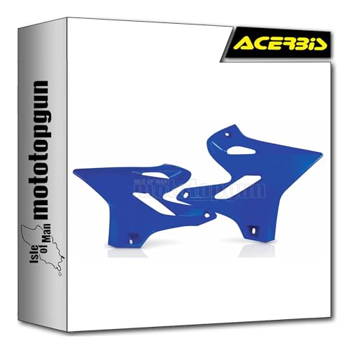 Radiator scoops bleu Yamaha WR 250 2T écope de radiateur moto Acerbis 15-19