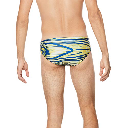 Speedo Men's Swimsuit Brief ProLT Printed Team Colors - image 2