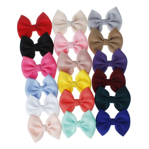 Épingle à cheveux nœud fille et garçon | Lot de 9 paires d'accessoires de coiffure multicolores