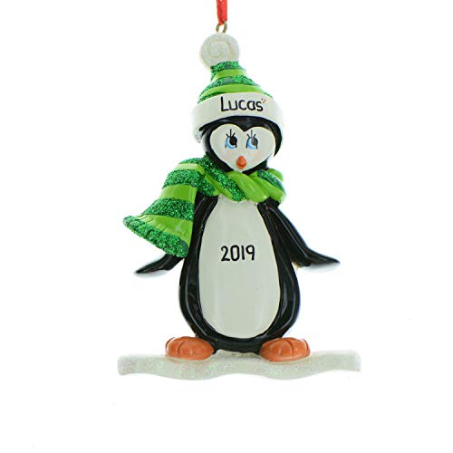 Personalized Penguin Christmas Ornaments - Penguin Ornaments Christmas, Penguin Ornaments For Christmas Tree, Christmas Penguin Ornament 2022, Penguin Gifts - Penguin On Ice - Free Customization #TOP1