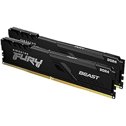 Kingston FURY Beast 16GB (2x8GB) 3200MHz DDR4 CL16 Memoria para Ordenadores de sobremesa Kit de 2 KF432C16BBK2/16