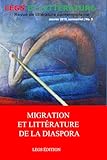 Migration et Litt&Atilde;&copy;rature de la diaspora (French Edition)