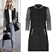 Overdose Chaqueta para Mujer De Manga Larga Casual Chaqueta Lady Coat Jumper...