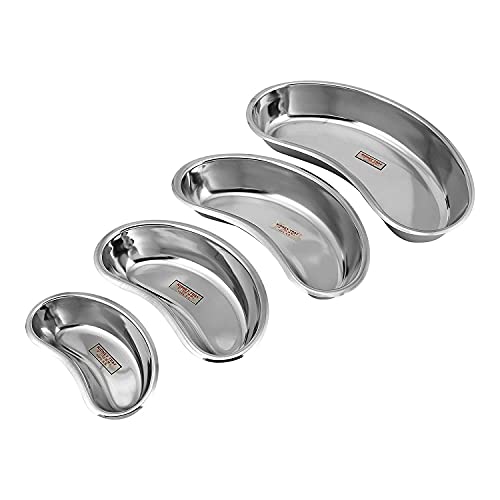 See full amazon price history chart for ECNEICS Surgicals Stainless Steel Kidney Tray Set - 6" (150 mm), 8" (200 mm), 10" (250 mm), 12" (300 mm) (Set of 4 Pcs) ECNEICS Surgicals Stainless Steel Kidney Tray Set - 6" (150 mm), 8" (200 mm), 10" (250 mm), 12" (300 mm) (Set of 4 Pcs) (B0CKFBGMPP) Amazon Price History, Amazon Price Tracker