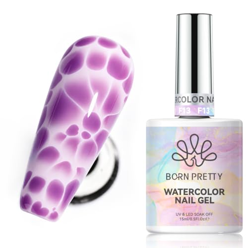 Born Pretty Blooming Gel for Marble Watercolor Floral Spreading Nail Art