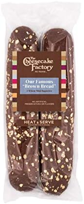 The Cheesecake Factory "Brown Bread" Sweet Demi Baguette - 2 Pack