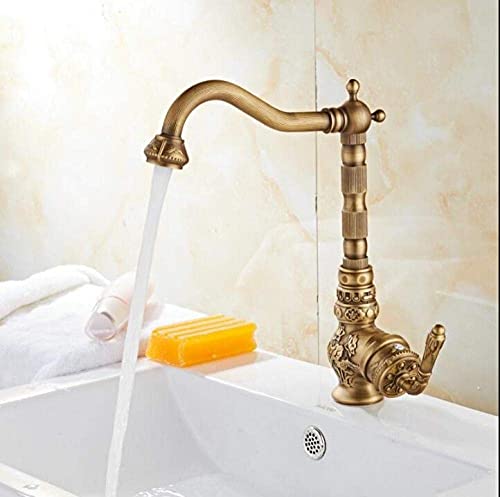 Robinet de lavabo haut pour évier profond et grand contenant