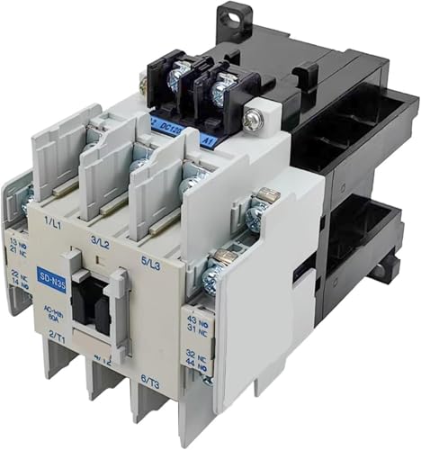 Contacteur magnétique SD-N35 pour contrôle de moteur avec bobine 125V DC et contacts 2NO 2NC