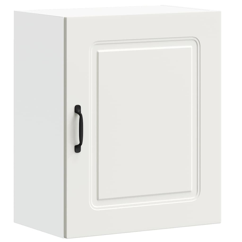 vidaXL Kitchen Wall Cabinet Kalmar White Engineered Wood, kitchen wall unit, cabinet for kitchen wall, wall cabinets with doors, mounted wall cabinet