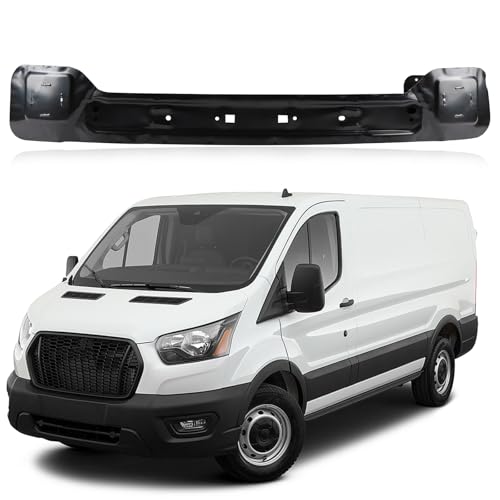 Front Bumper Reinforcement Compatible with Ford Transit-150 250 350 350 HD 2015-2021 Upper Bumper Face Bar Reinforcement Impact Cross Member Replace:LK4Z17757B,LK4Z17757A,FO1006271