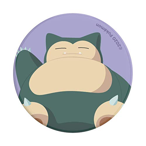 Image of PopSockets Adhesive Phone Grip, Holder, Phone Stand, Pokemon - Snorlax Knocked (Gloss)