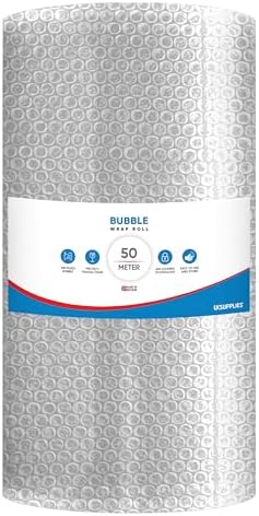 UK SUPPLIES LIMITED Strong Bubble Wrap (Pick Any Size 300MM to 1000MM) 300MM x 50M Lightweight Packing Wrap Roll for Shipping, Moving House & Storage, Protecting Packing Wrap Air Bubble Packaging - View 3