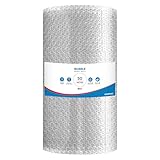 UK SUPPLIES LIMITED Strong Bubble Wrap (Pick Any Size) Lightweight Packing Bubble Wrap Roll for Shipping Packaging & Moving House Essentials Protecting Packing Wrap Air Bubble Packaging 300MM x 50M