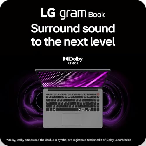 Image of LG gram Book 15 Thin Lightweight Laptop Computer, 16GB RAM, 4TB SSD, AI Copilot in Windows 11 Pro, Intel i5-1334U(10 Cores up to 4.6 GHz), FHD IPS Display, with 5 ave 6 in 1 kit