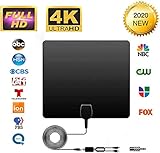 100 Miles Indoor Digital TV Antenna Amplified Range 4K HD VHF UHF Freeview | Shopee Malaysia